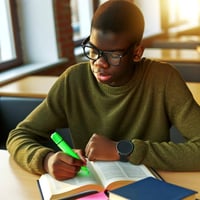 Black male student